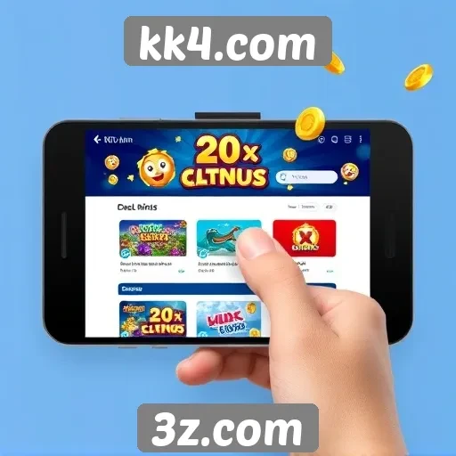 Design responsivo do kk4.com otimiza jogabilidade em dispositivos móveis